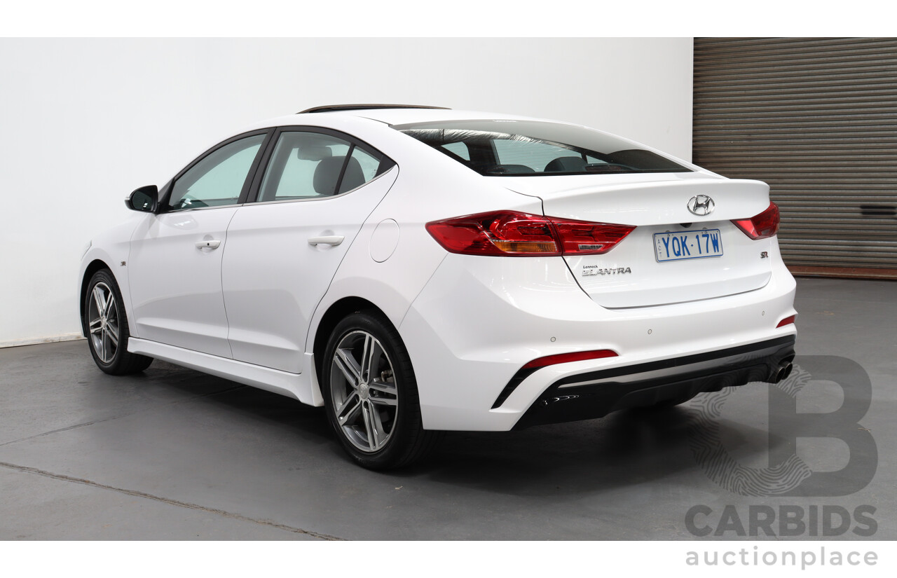 4/2018 Hyundai Elantra SR MY18 4d Sedan White 1.6L Turbo
