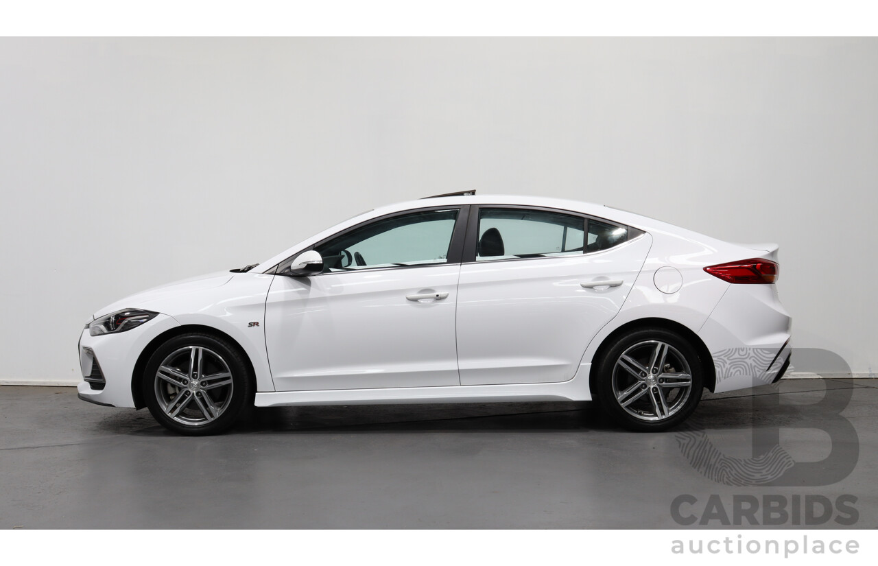 4/2018 Hyundai Elantra SR MY18 4d Sedan White 1.6L Turbo