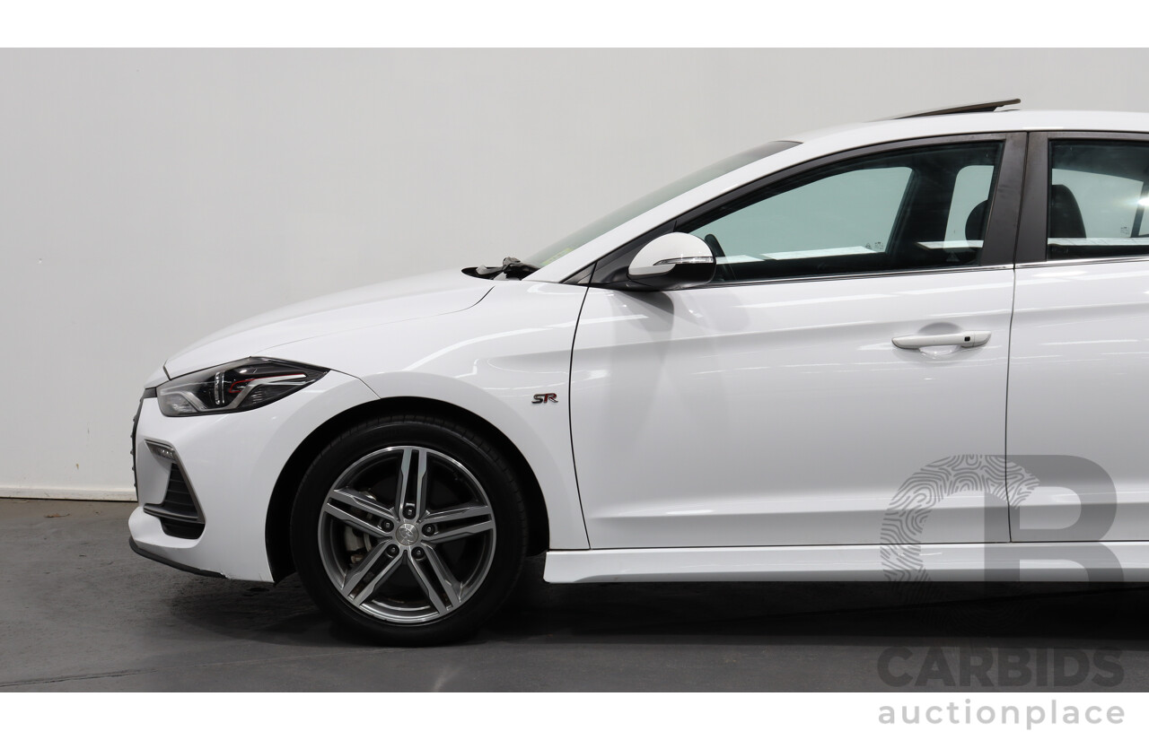 4/2018 Hyundai Elantra SR MY18 4d Sedan White 1.6L Turbo