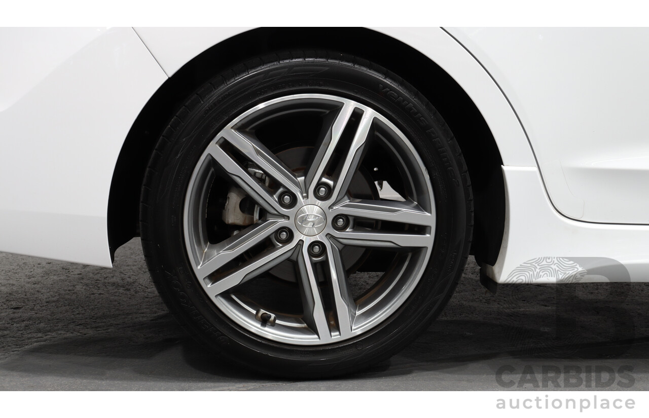 4/2018 Hyundai Elantra SR MY18 4d Sedan White 1.6L Turbo