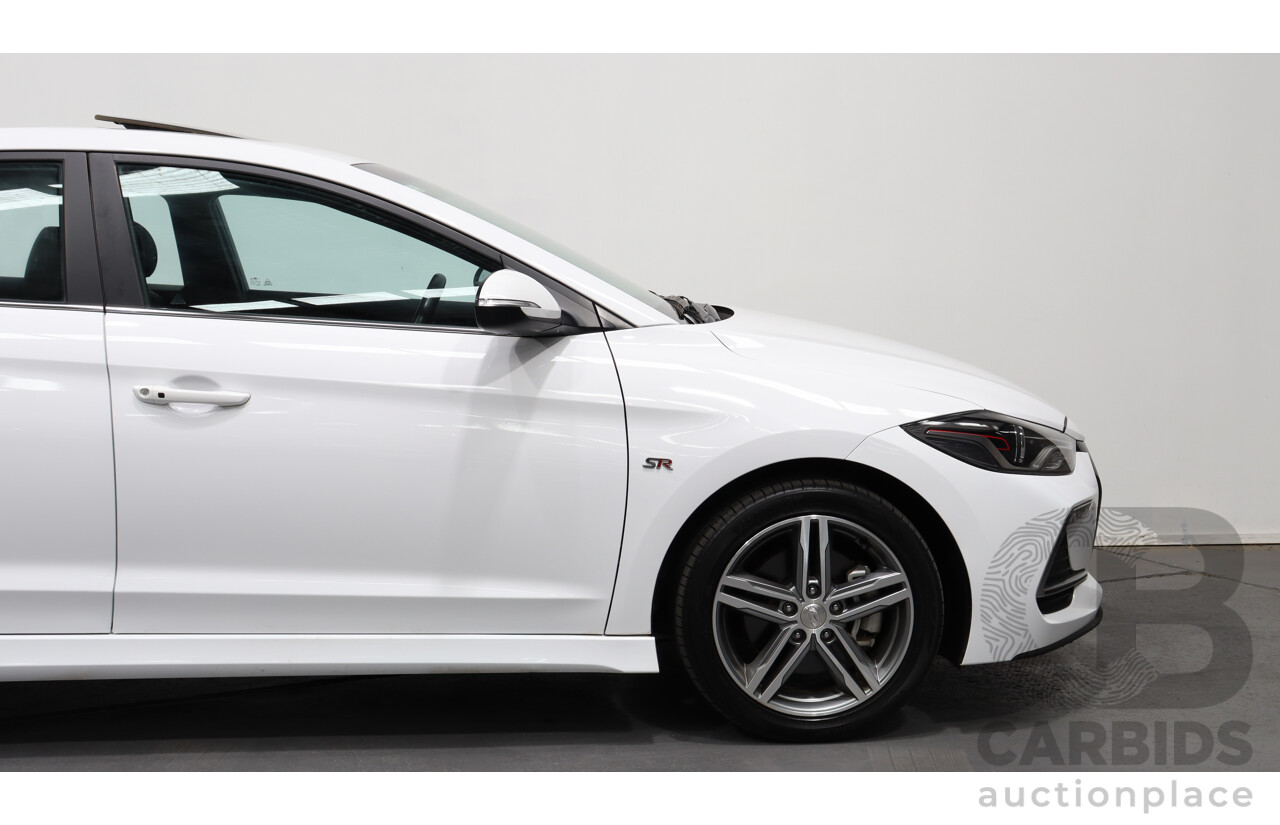 4/2018 Hyundai Elantra SR MY18 4d Sedan White 1.6L Turbo