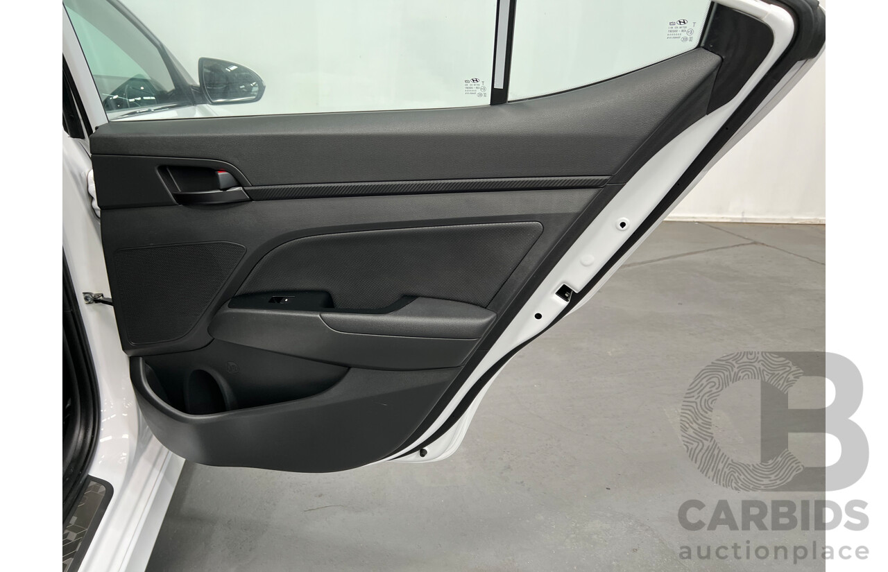 4/2018 Hyundai Elantra SR MY18 4d Sedan White 1.6L Turbo