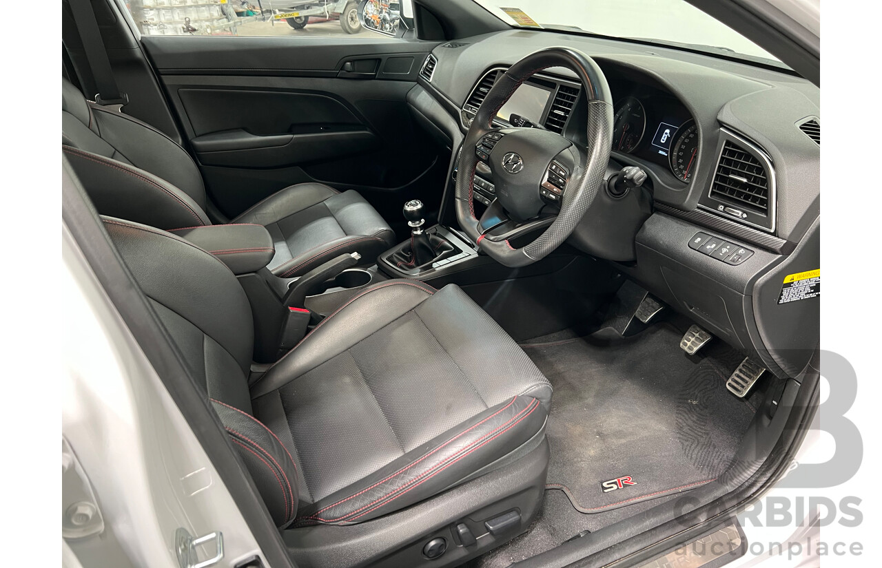 4/2018 Hyundai Elantra SR MY18 4d Sedan White 1.6L Turbo