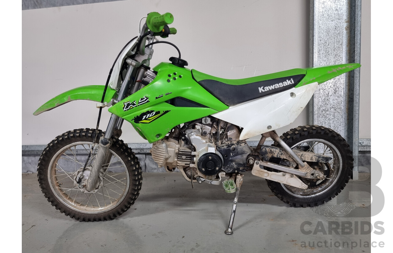 2018 Kawazaki KLX110 Motorcycle - VIN: JXALXSC15JDAB3130