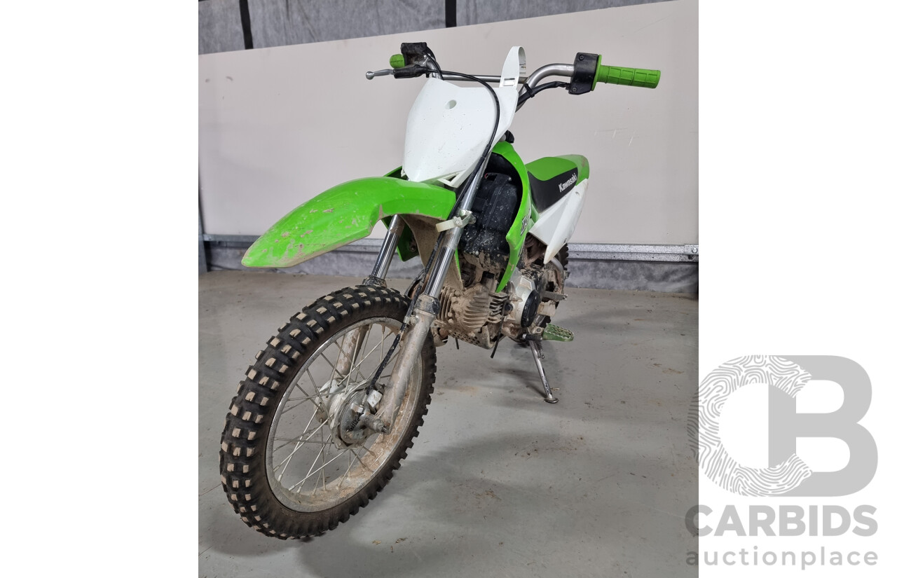 2018 Kawazaki KLX110 Motorcycle - VIN: JXALXSC15JDAB3130