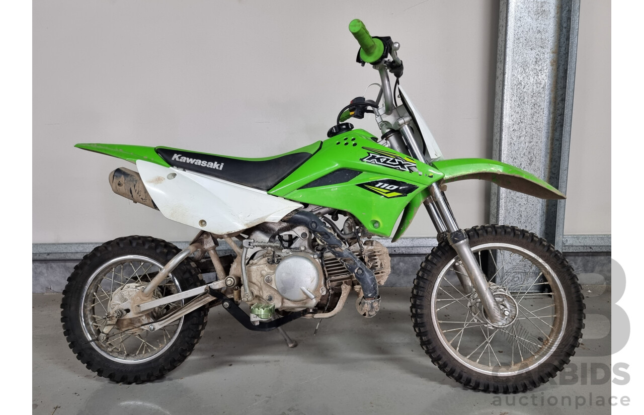 2018 Kawazaki KLX110 Motorcycle - VIN: JXALXSC15JDAB3130
