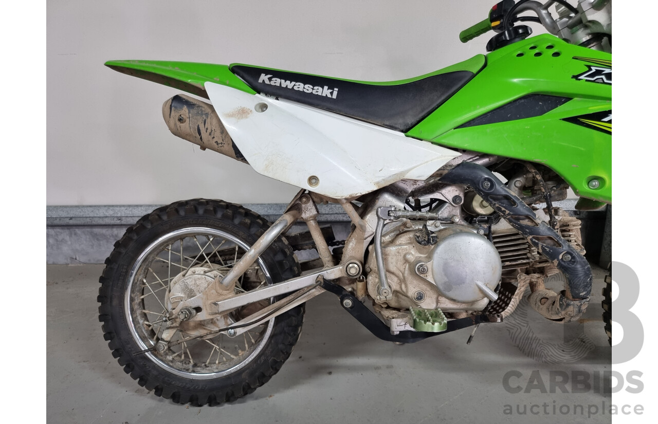 2018 Kawazaki KLX110 Motorcycle - VIN: JXALXSC15JDAB3130