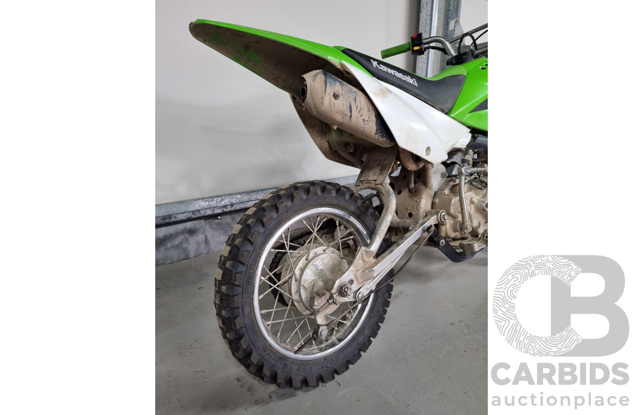 2018 Kawazaki KLX110 Motorcycle - VIN: JXALXSC15JDAB3130