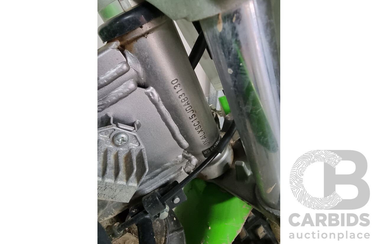 2018 Kawazaki KLX110 Motorcycle - VIN: JXALXSC15JDAB3130