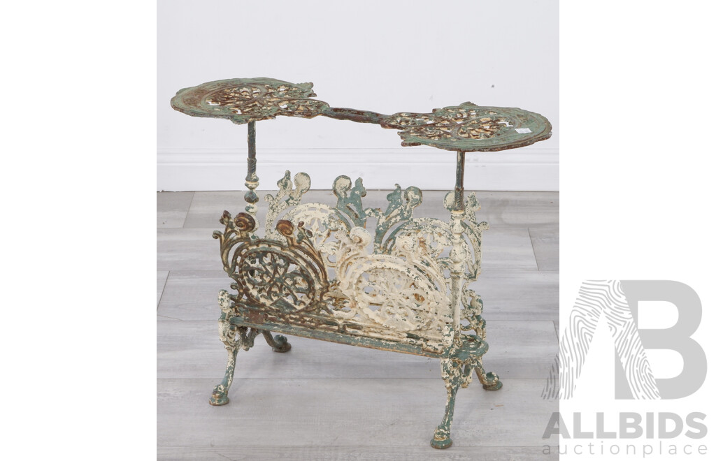 Victorian Cast Iron Plant Stand