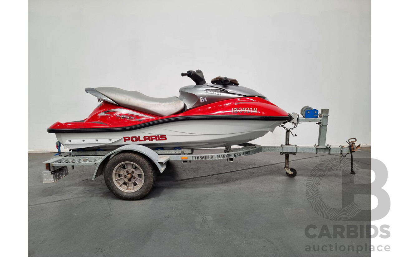 2004 Polaris MSX140 Jetski and 10/2004 Coaster Trailer