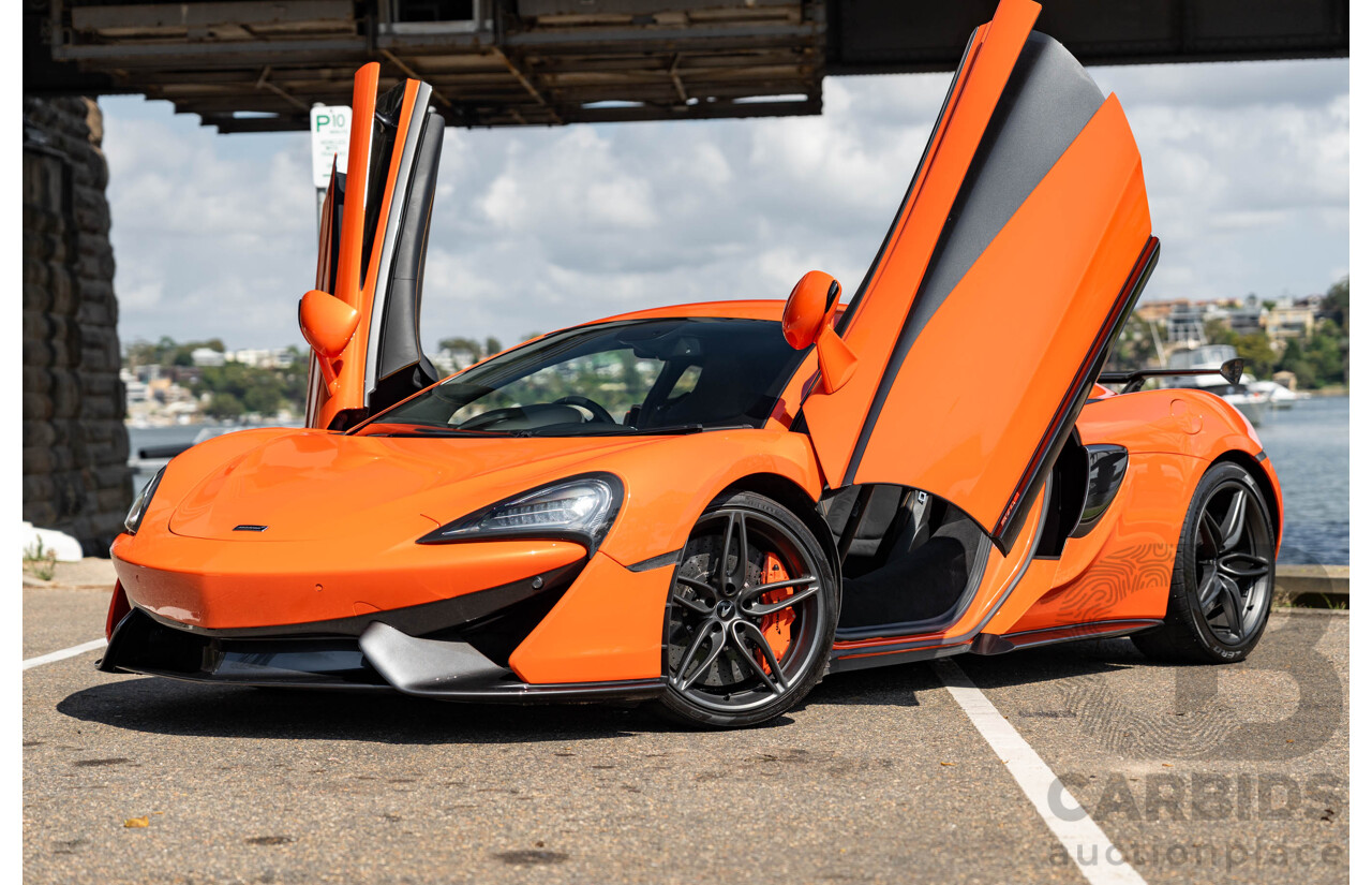 2/2019 McLaren 570S 2d Coupe Ventura Orange 3.8L Twin Turbo V8