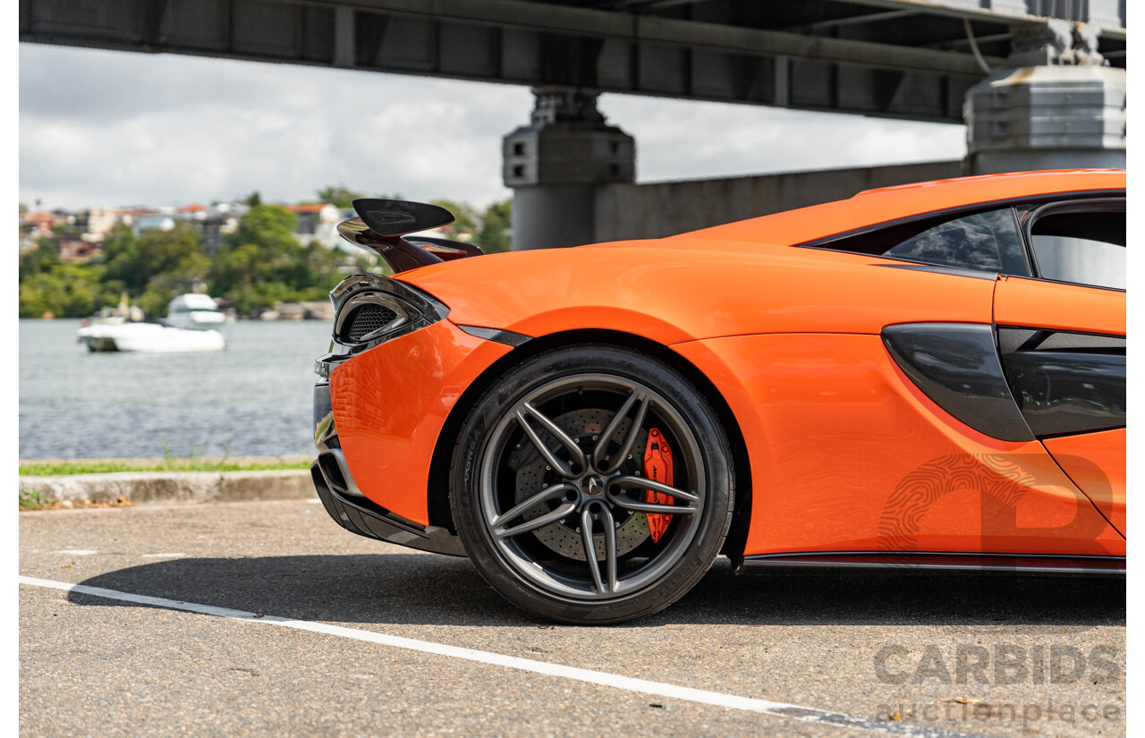 2/2019 McLaren 570S 2d Coupe Ventura Orange 3.8L Twin Turbo V8