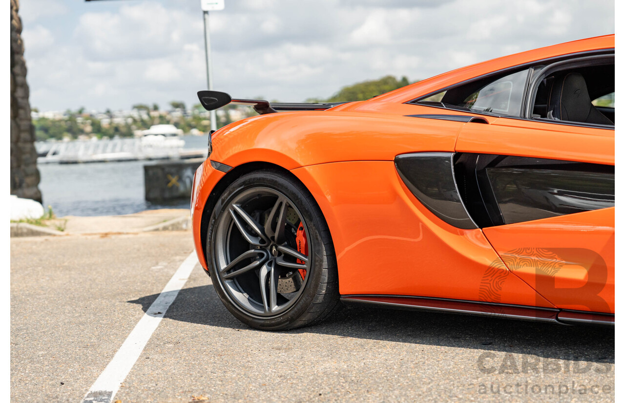 2/2019 McLaren 570S 2d Coupe Ventura Orange 3.8L Twin Turbo V8
