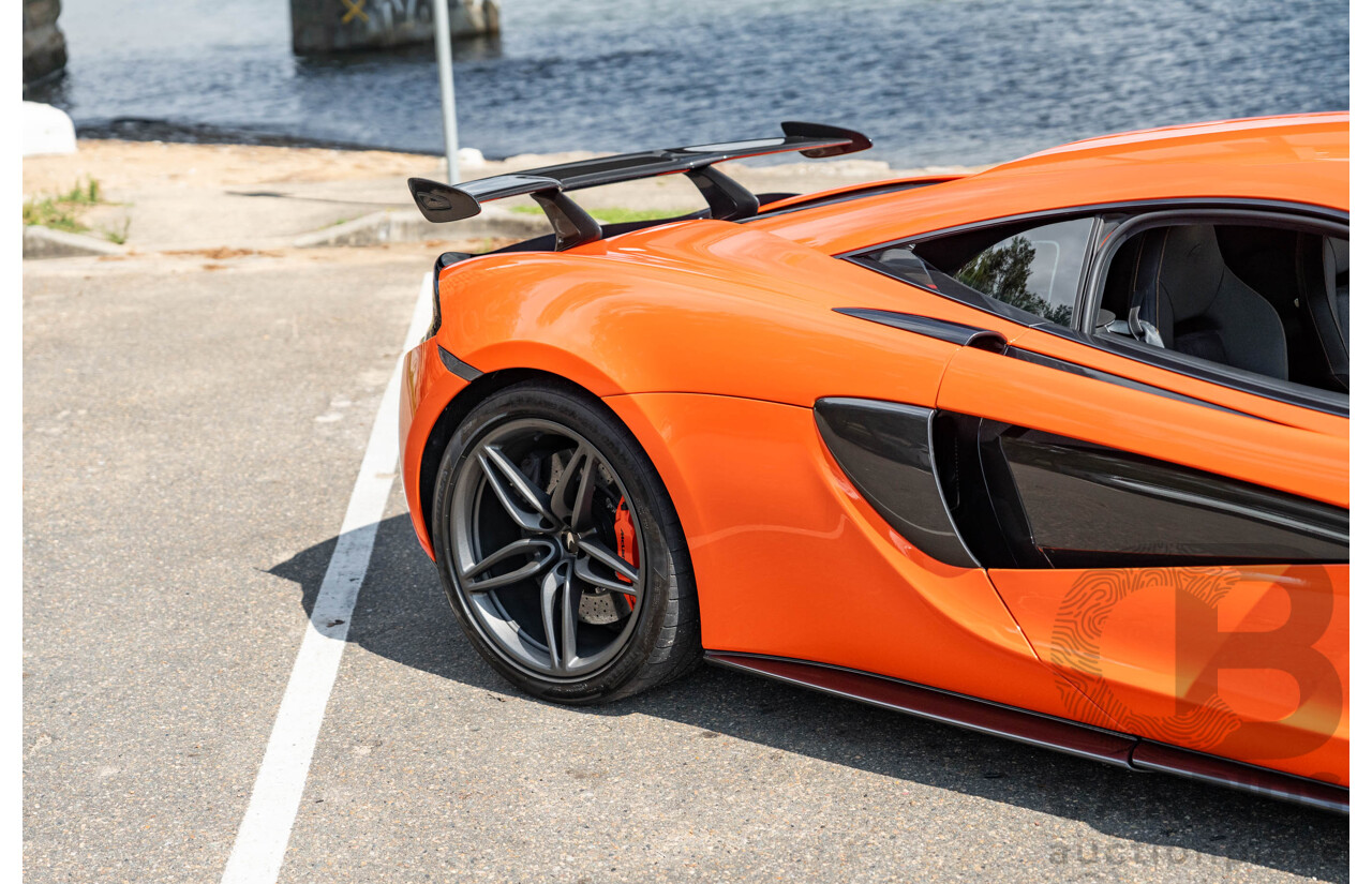 2/2019 McLaren 570S 2d Coupe Ventura Orange 3.8L Twin Turbo V8