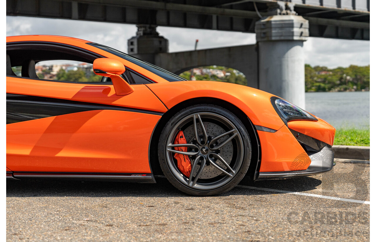2/2019 McLaren 570S 2d Coupe Ventura Orange 3.8L Twin Turbo V8