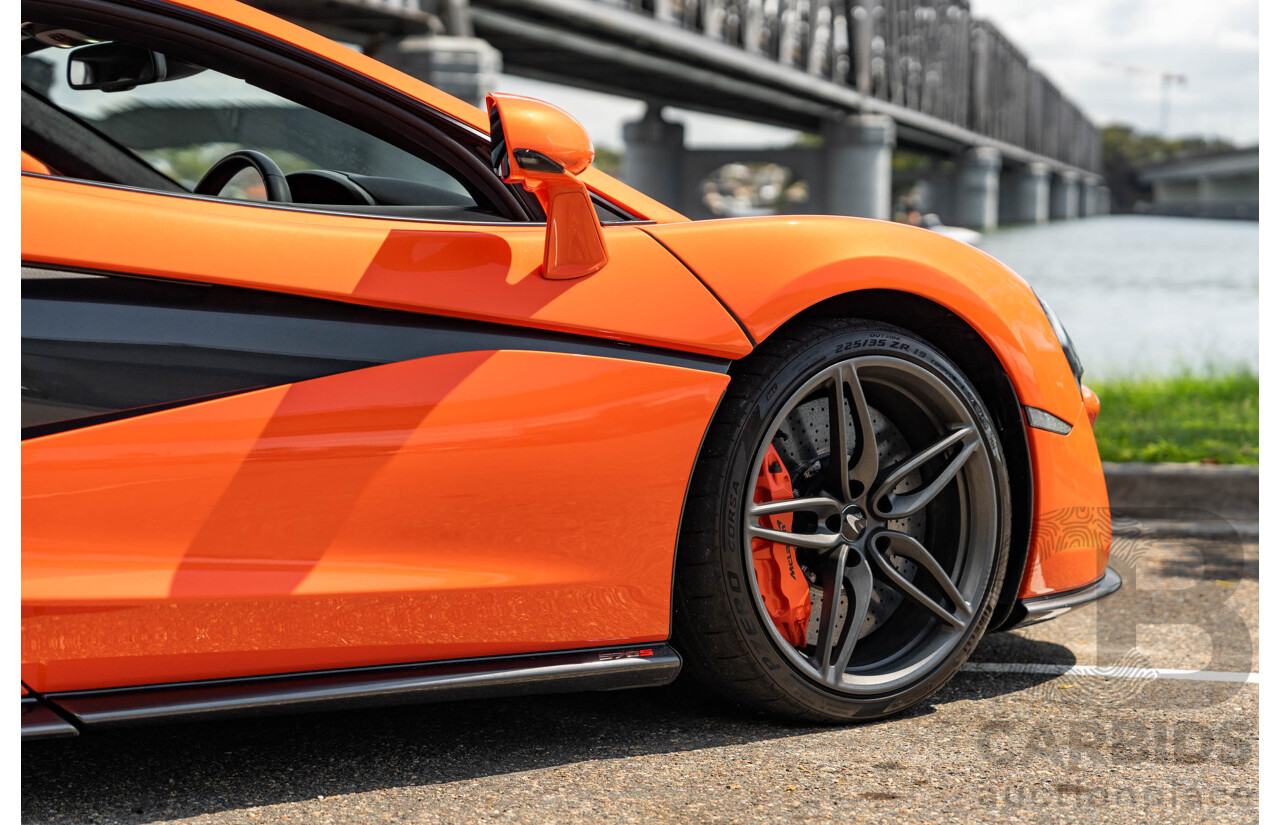 2/2019 McLaren 570S 2d Coupe Ventura Orange 3.8L Twin Turbo V8