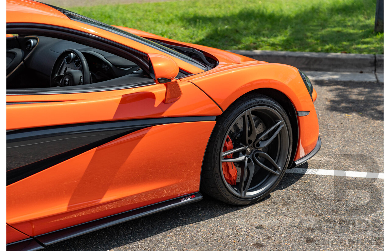 2/2019 McLaren 570S 2d Coupe Ventura Orange 3.8L Twin Turbo V8