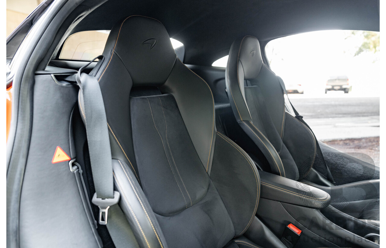 2/2019 McLaren 570S 2d Coupe Ventura Orange 3.8L Twin Turbo V8