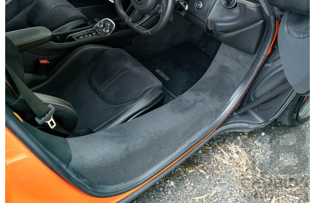 2/2019 McLaren 570S 2d Coupe Ventura Orange 3.8L Twin Turbo V8