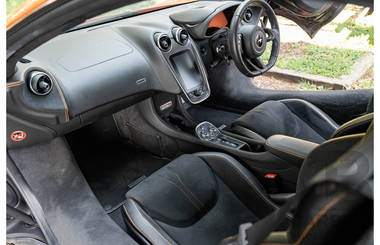 2/2019 McLaren 570S 2d Coupe Ventura Orange 3.8L Twin Turbo V8