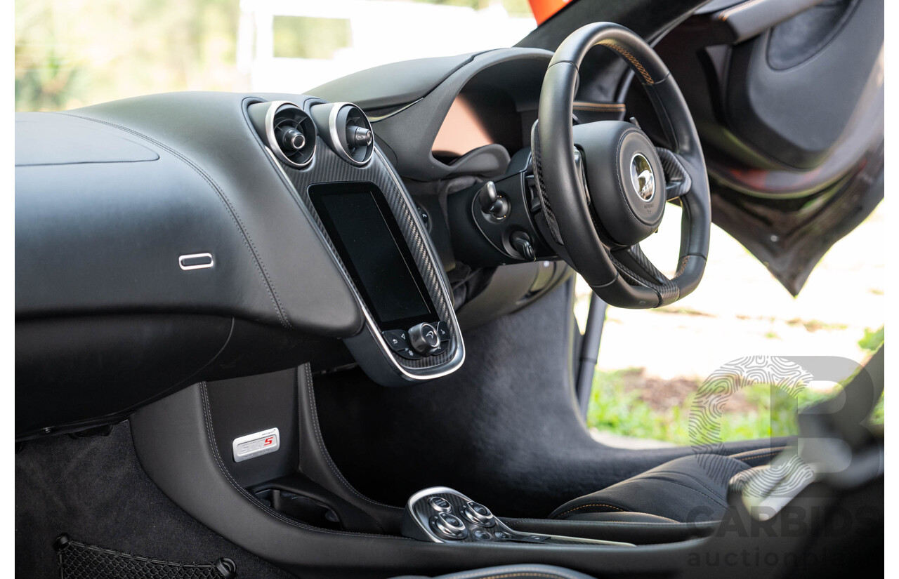 2/2019 McLaren 570S 2d Coupe Ventura Orange 3.8L Twin Turbo V8