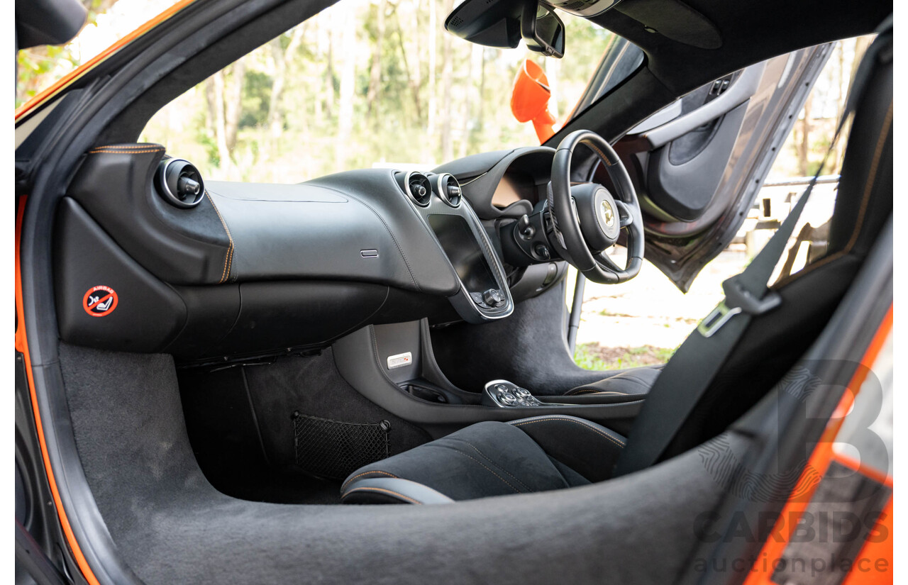 2/2019 McLaren 570S 2d Coupe Ventura Orange 3.8L Twin Turbo V8