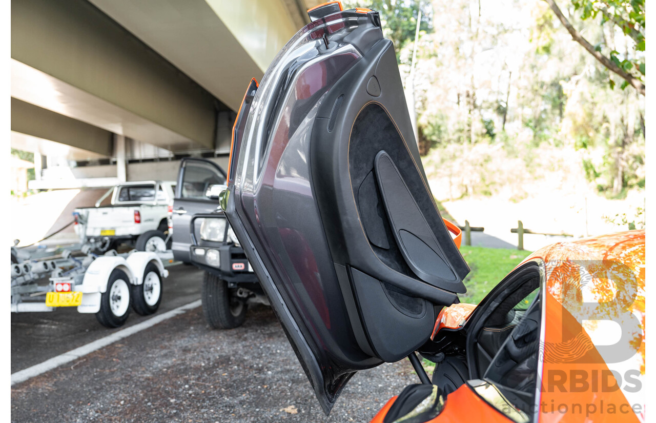 2/2019 McLaren 570S 2d Coupe Ventura Orange 3.8L Twin Turbo V8
