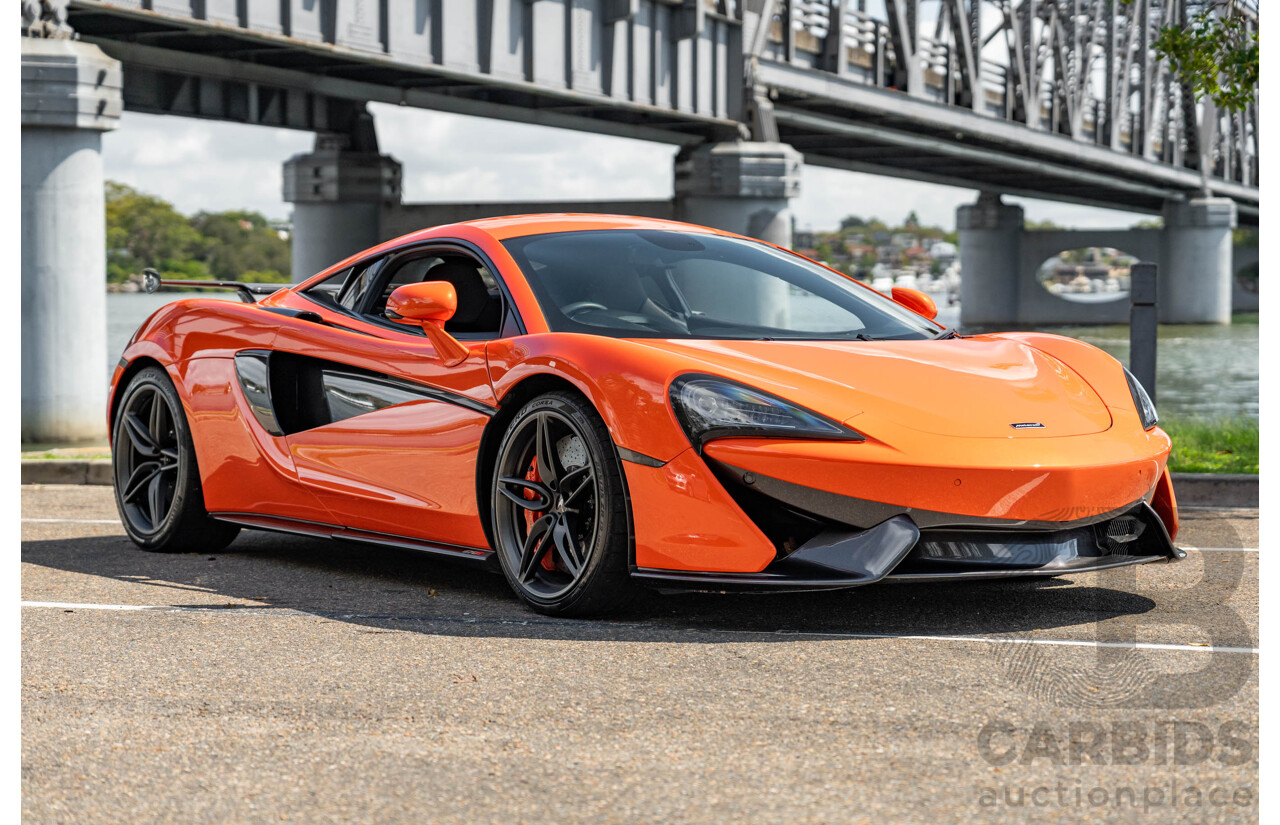 2/2019 McLaren 570S 2d Coupe Ventura Orange 3.8L Twin Turbo V8