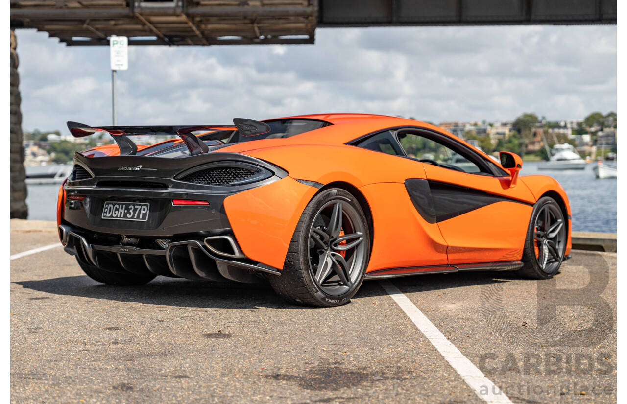 2/2019 McLaren 570S 2d Coupe Ventura Orange 3.8L Twin Turbo V8