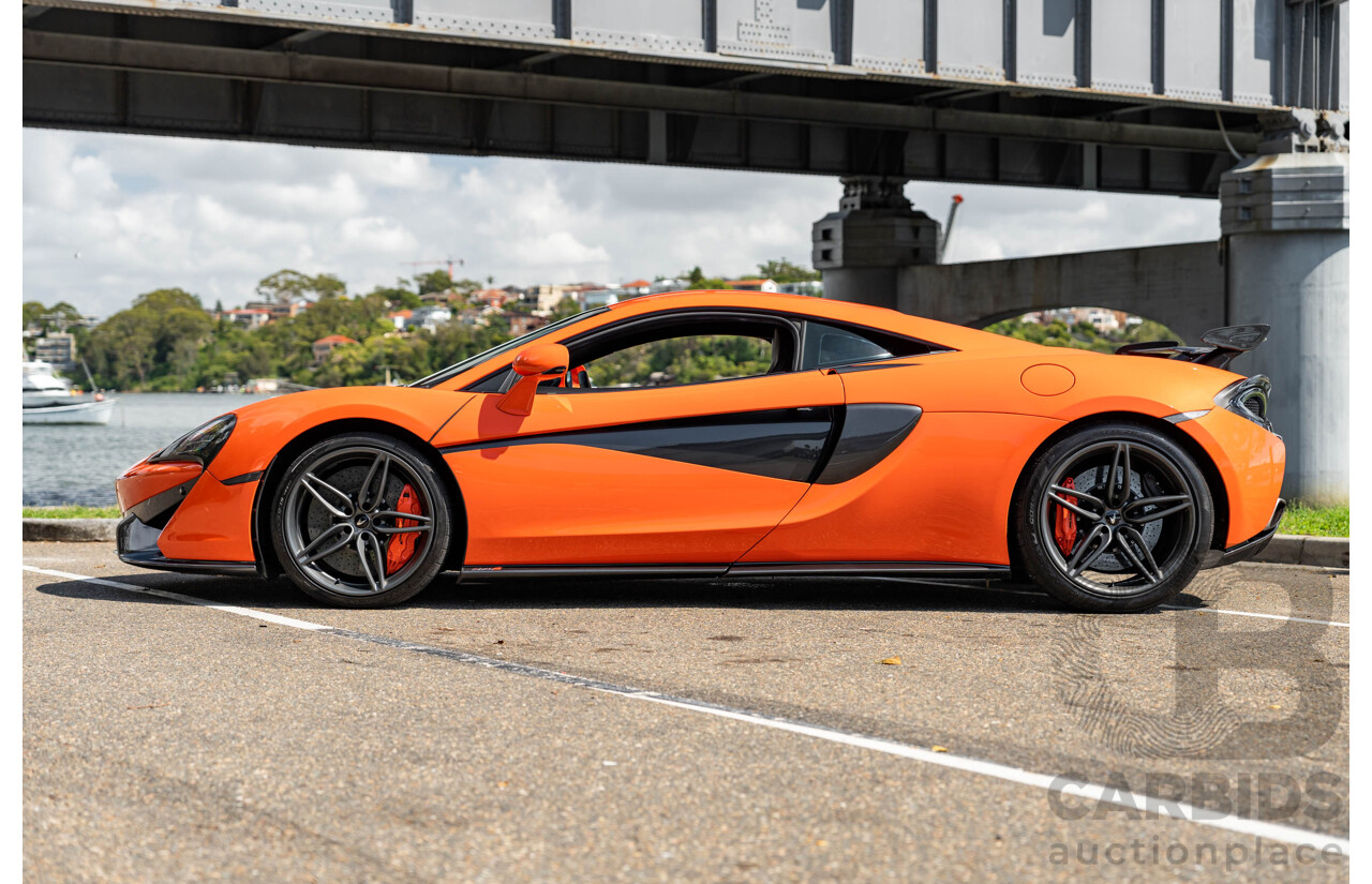2/2019 McLaren 570S 2d Coupe Ventura Orange 3.8L Twin Turbo V8