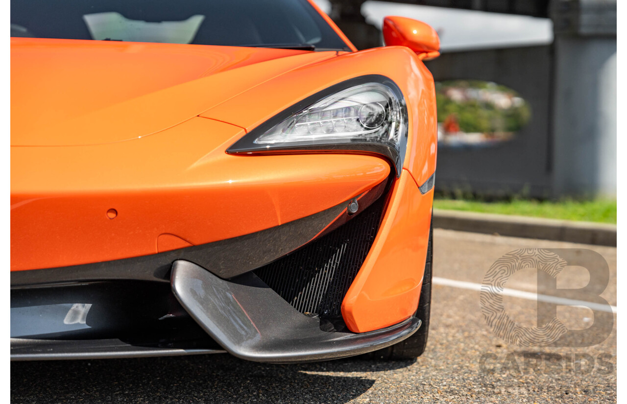 2/2019 McLaren 570S 2d Coupe Ventura Orange 3.8L Twin Turbo V8