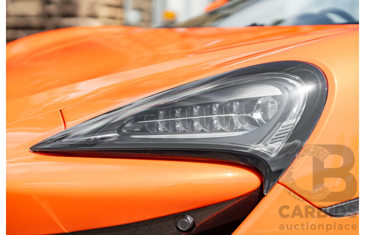 2/2019 McLaren 570S 2d Coupe Ventura Orange 3.8L Twin Turbo V8