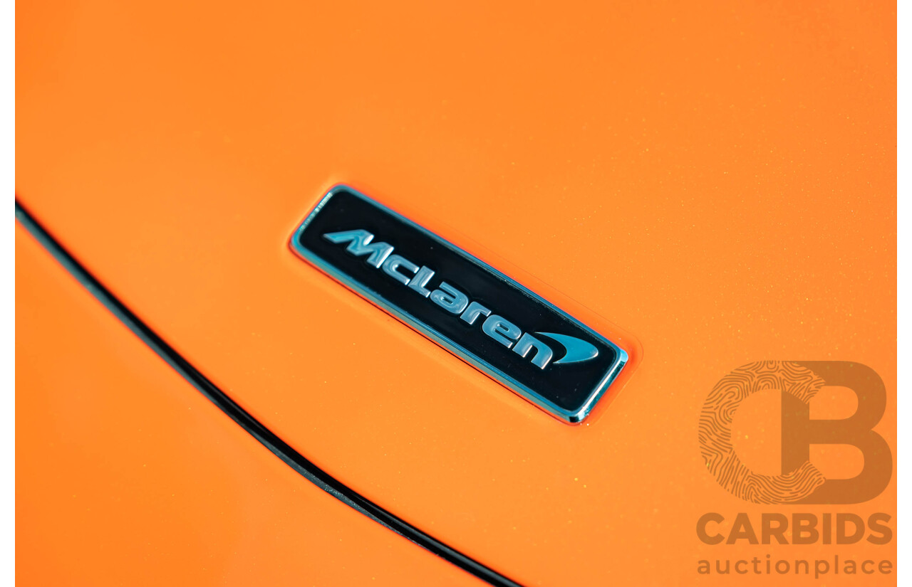 2/2019 McLaren 570S 2d Coupe Ventura Orange 3.8L Twin Turbo V8