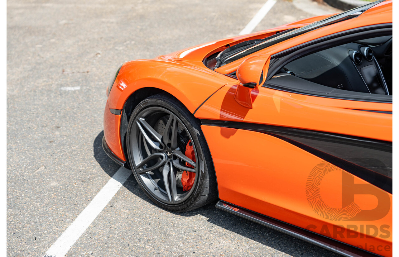 2/2019 McLaren 570S 2d Coupe Ventura Orange 3.8L Twin Turbo V8