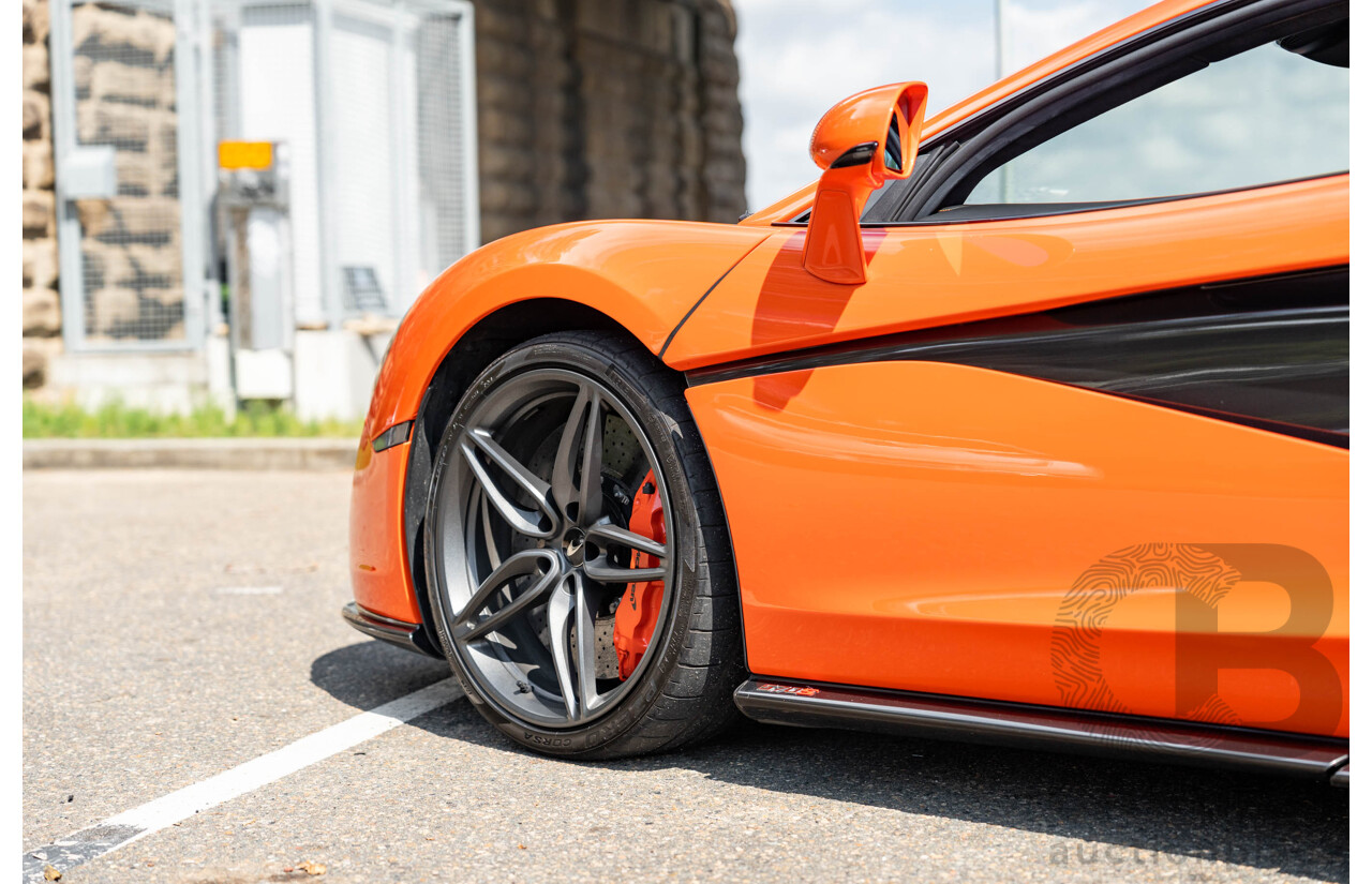 2/2019 McLaren 570S 2d Coupe Ventura Orange 3.8L Twin Turbo V8