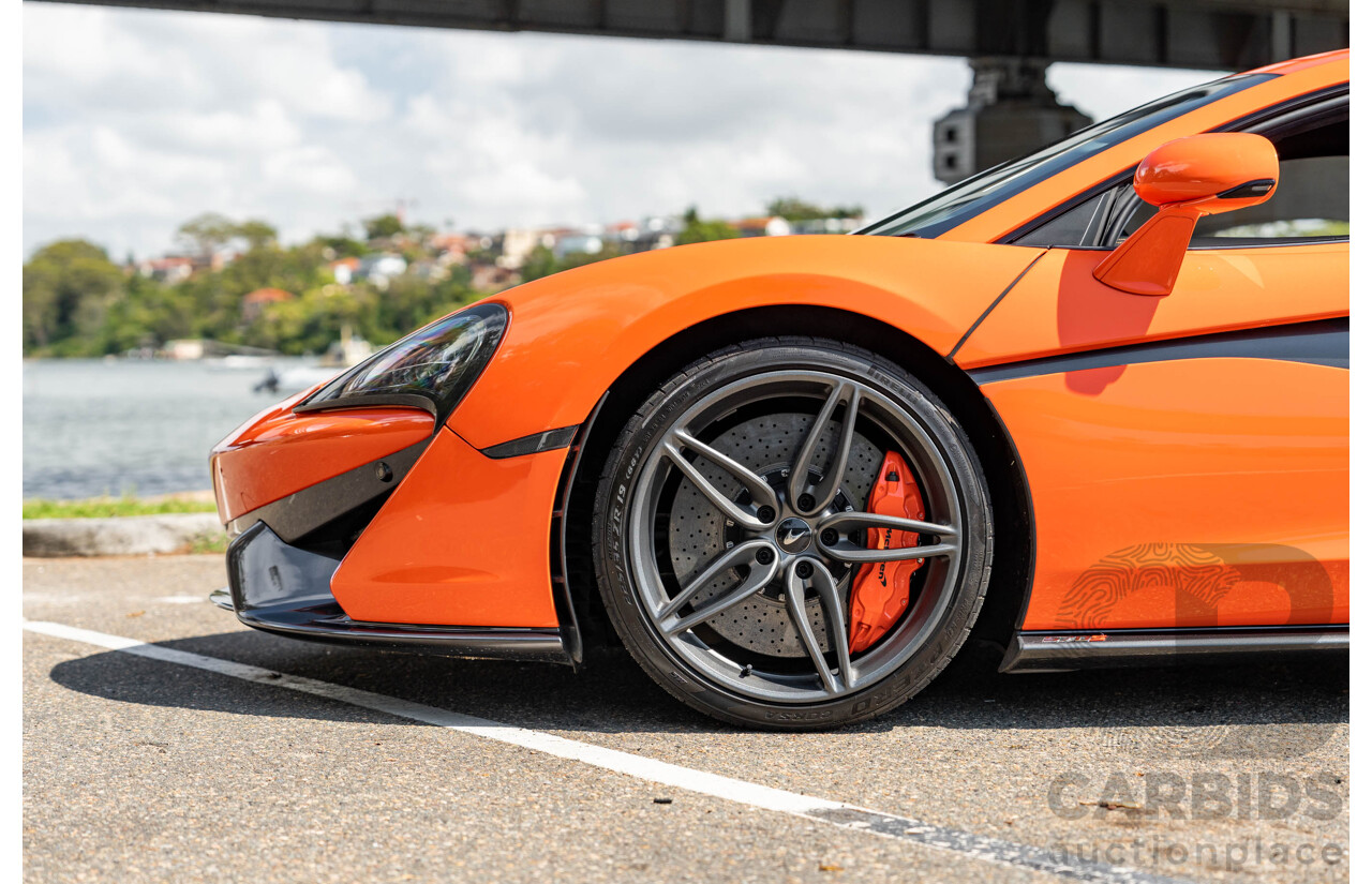 2/2019 McLaren 570S 2d Coupe Ventura Orange 3.8L Twin Turbo V8