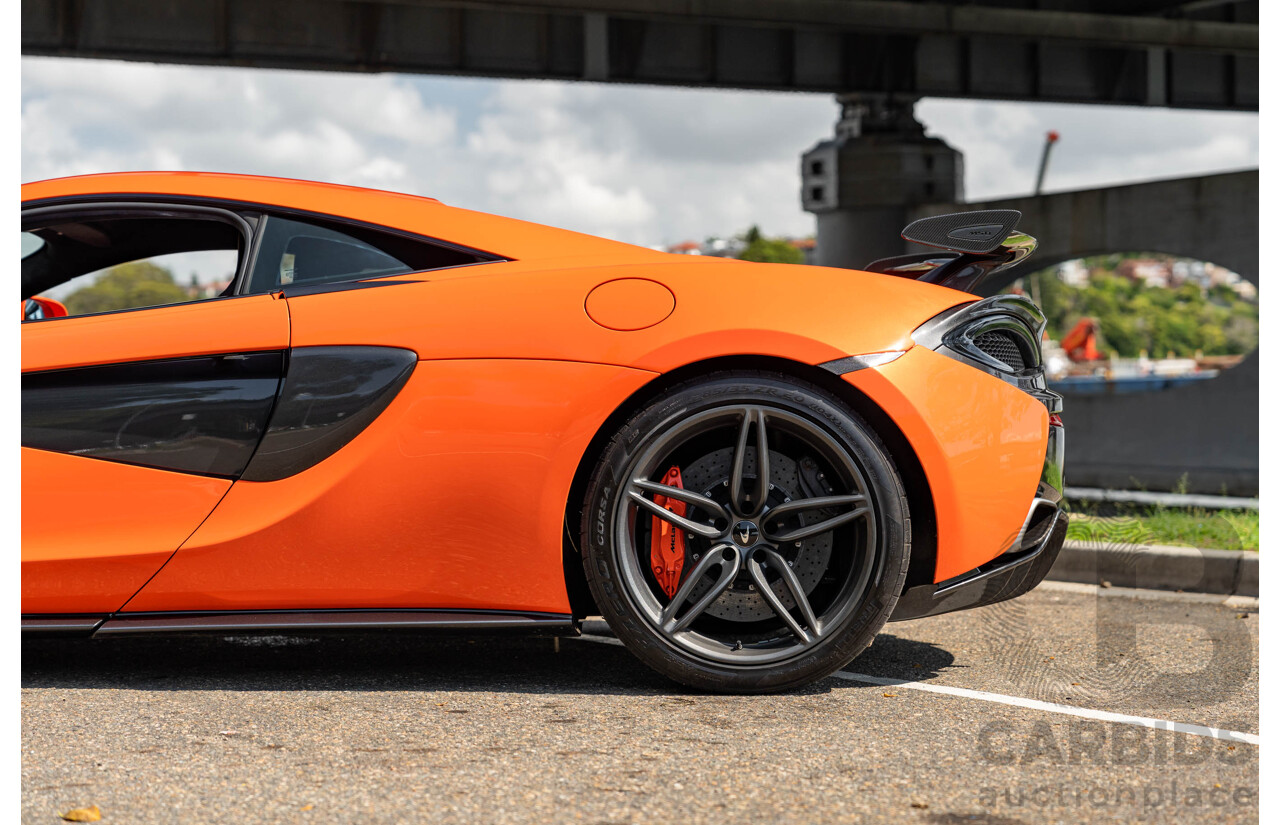 2/2019 McLaren 570S 2d Coupe Ventura Orange 3.8L Twin Turbo V8