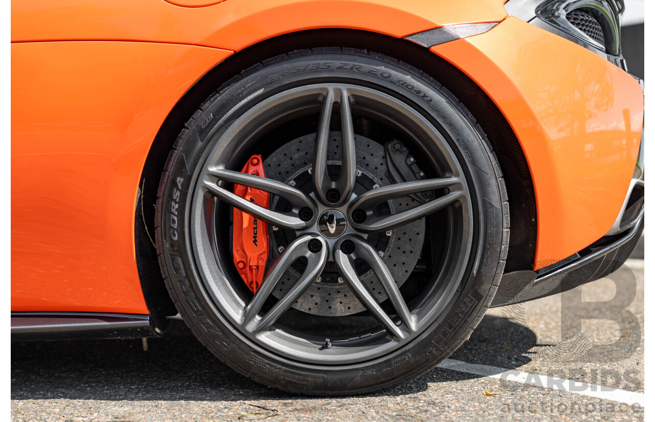 2/2019 McLaren 570S 2d Coupe Ventura Orange 3.8L Twin Turbo V8