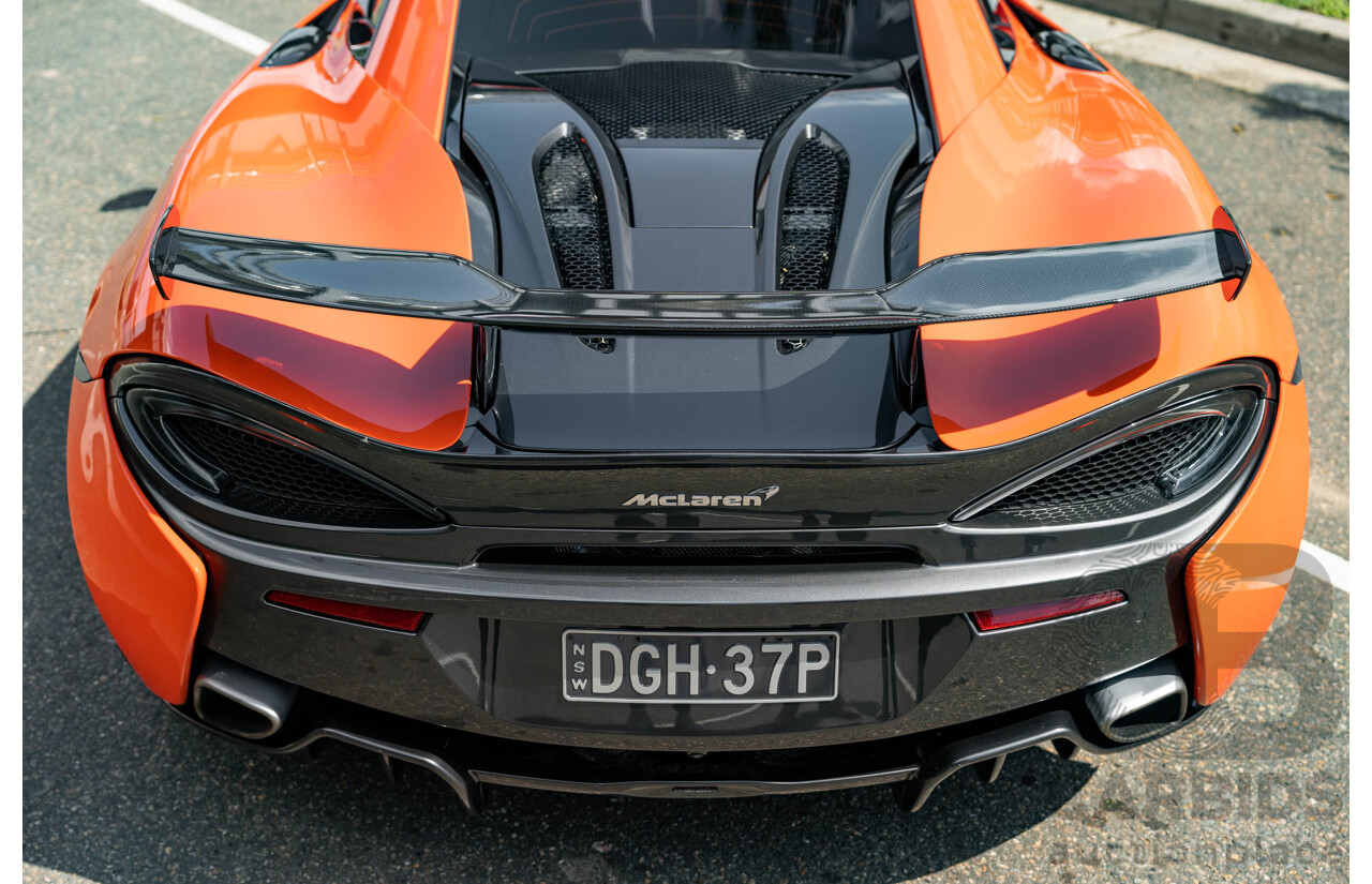 2/2019 McLaren 570S 2d Coupe Ventura Orange 3.8L Twin Turbo V8