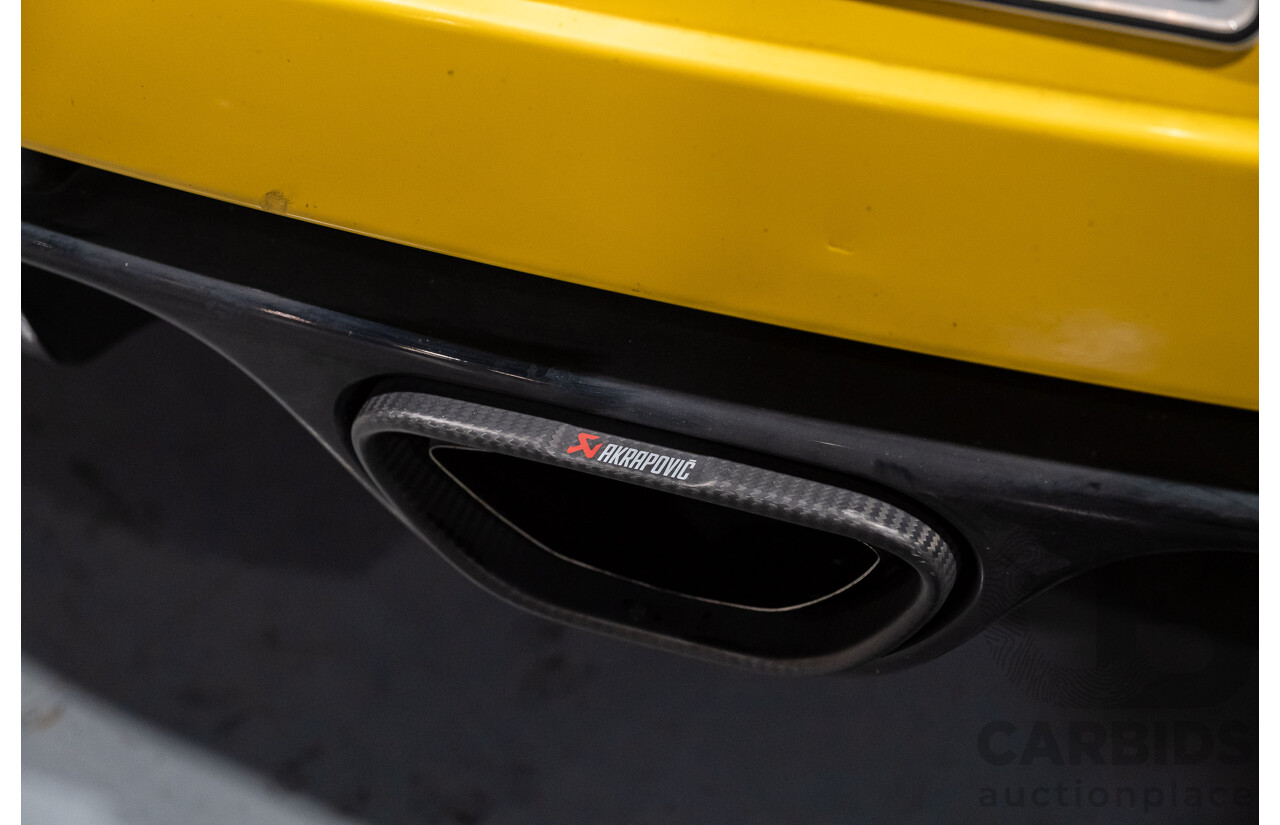 2/2016 Renault Megane RS 275 CUP Premium X95 MY15 3d Hatchback Liquid Yellow Metallic 2.0L Turbo