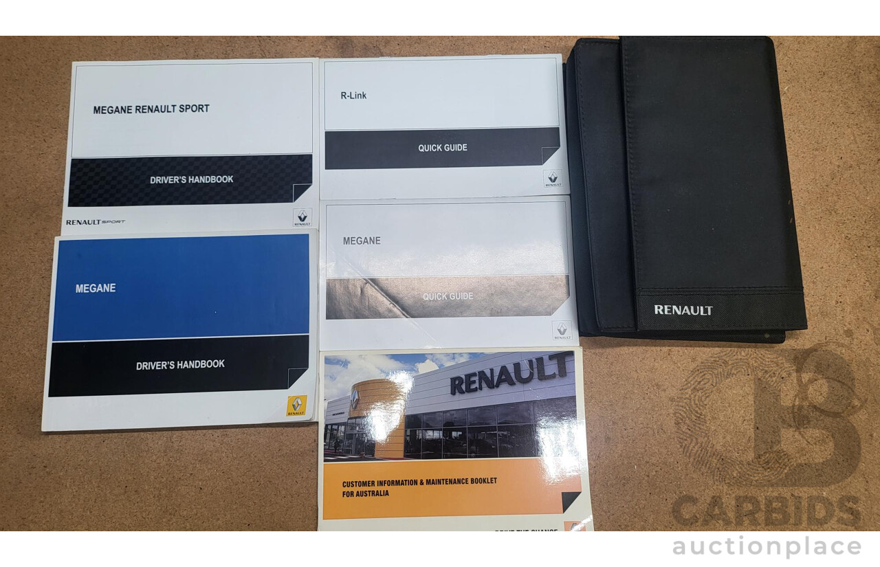 2/2016 Renault Megane RS 275 CUP Premium X95 MY15 3d Hatchback Liquid Yellow Metallic 2.0L Turbo