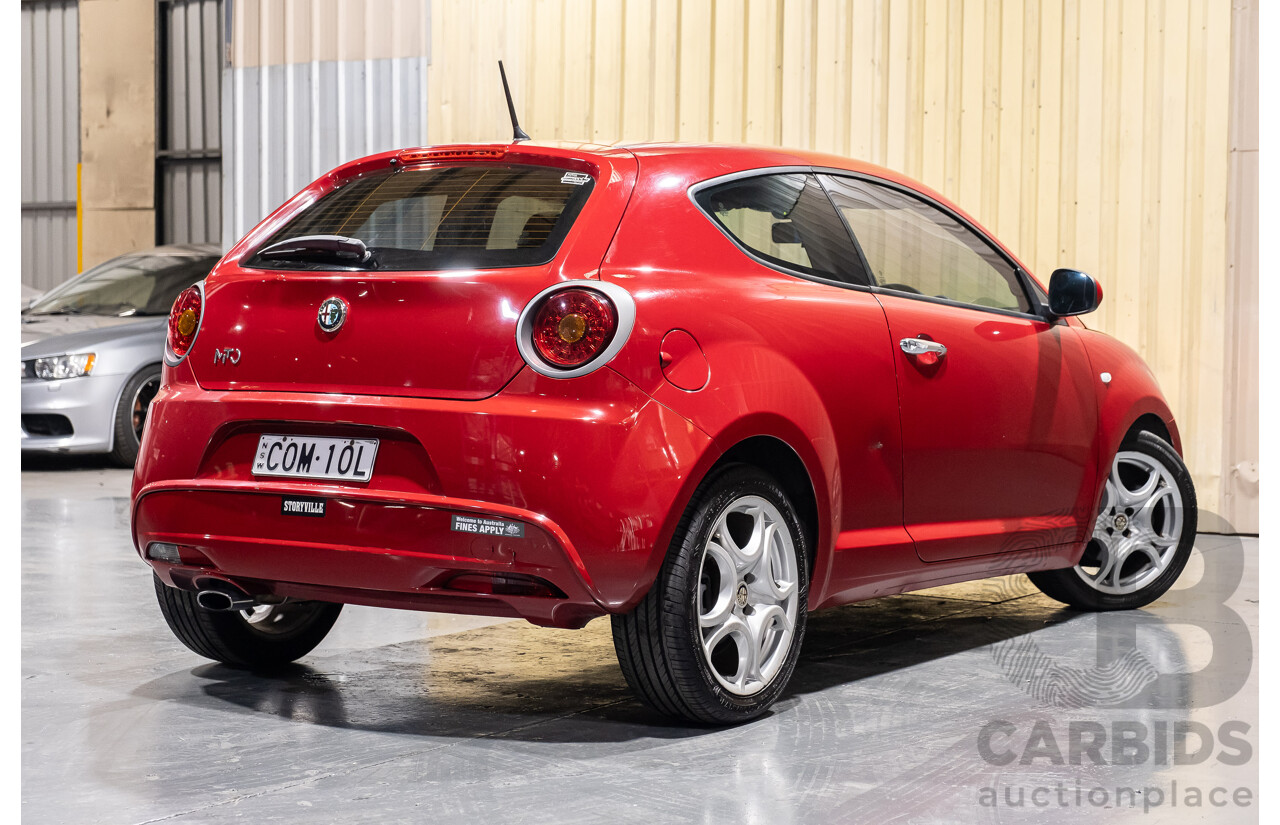 7/2013 Alfa Romeo Mito Progression  3d Hatchback Red 1.4L