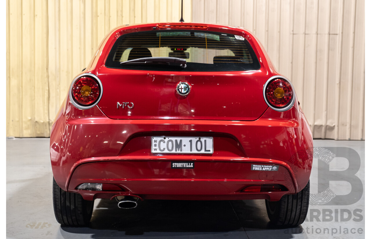 7/2013 Alfa Romeo Mito Progression  3d Hatchback Red 1.4L