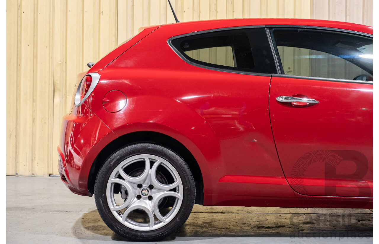 7/2013 Alfa Romeo Mito Progression  3d Hatchback Red 1.4L