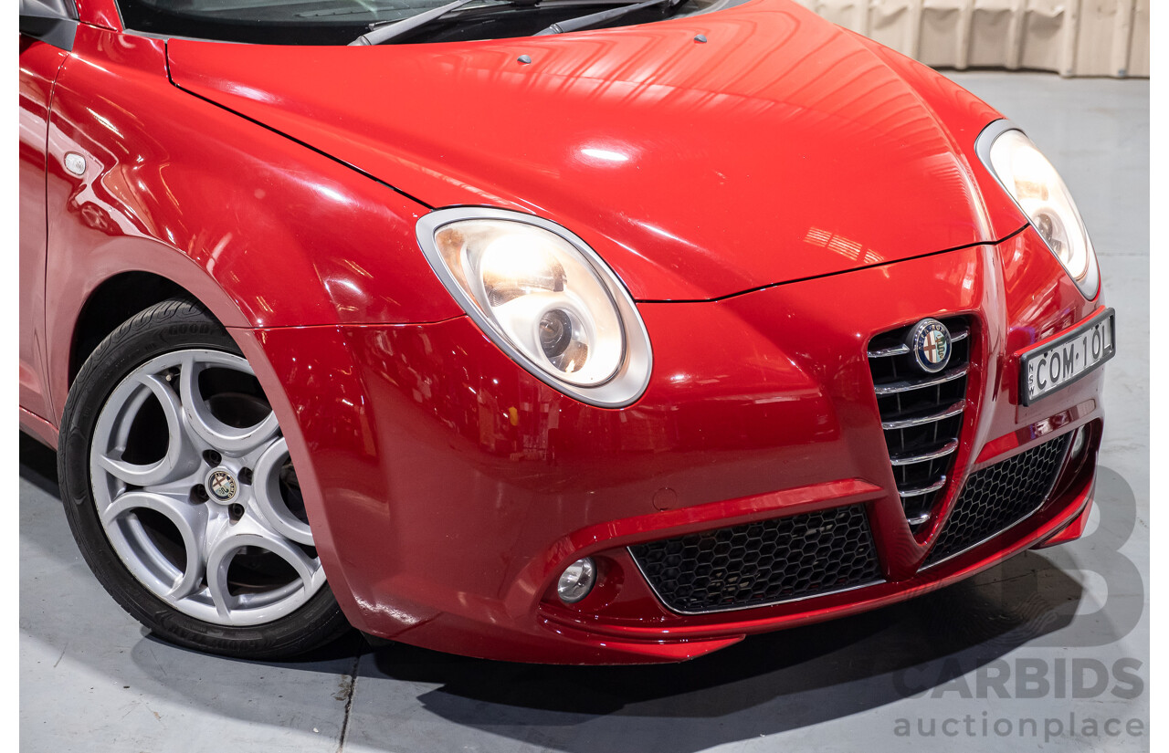 7/2013 Alfa Romeo Mito Progression  3d Hatchback Red 1.4L
