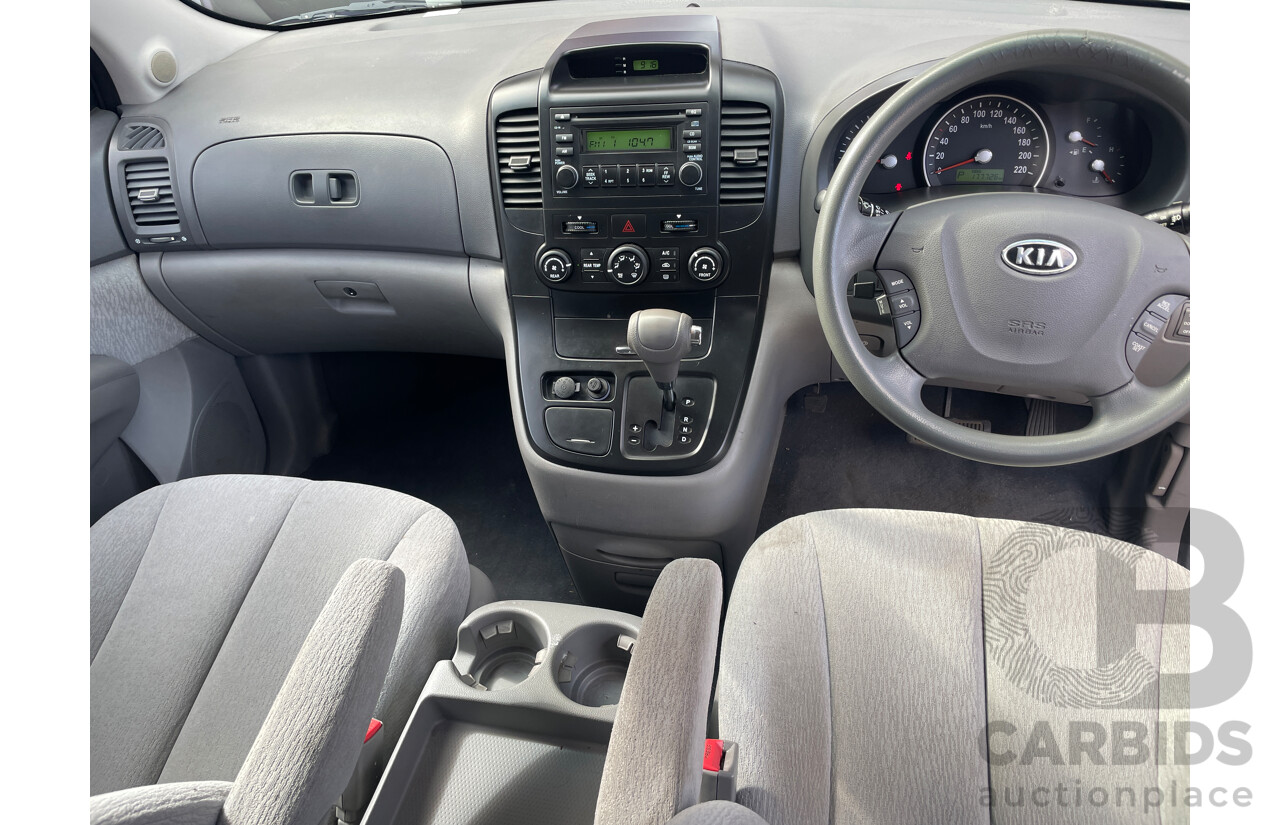 8/2008 Kia Grand Carnival (EX) VQ 4d Wagon Silver 3.8L