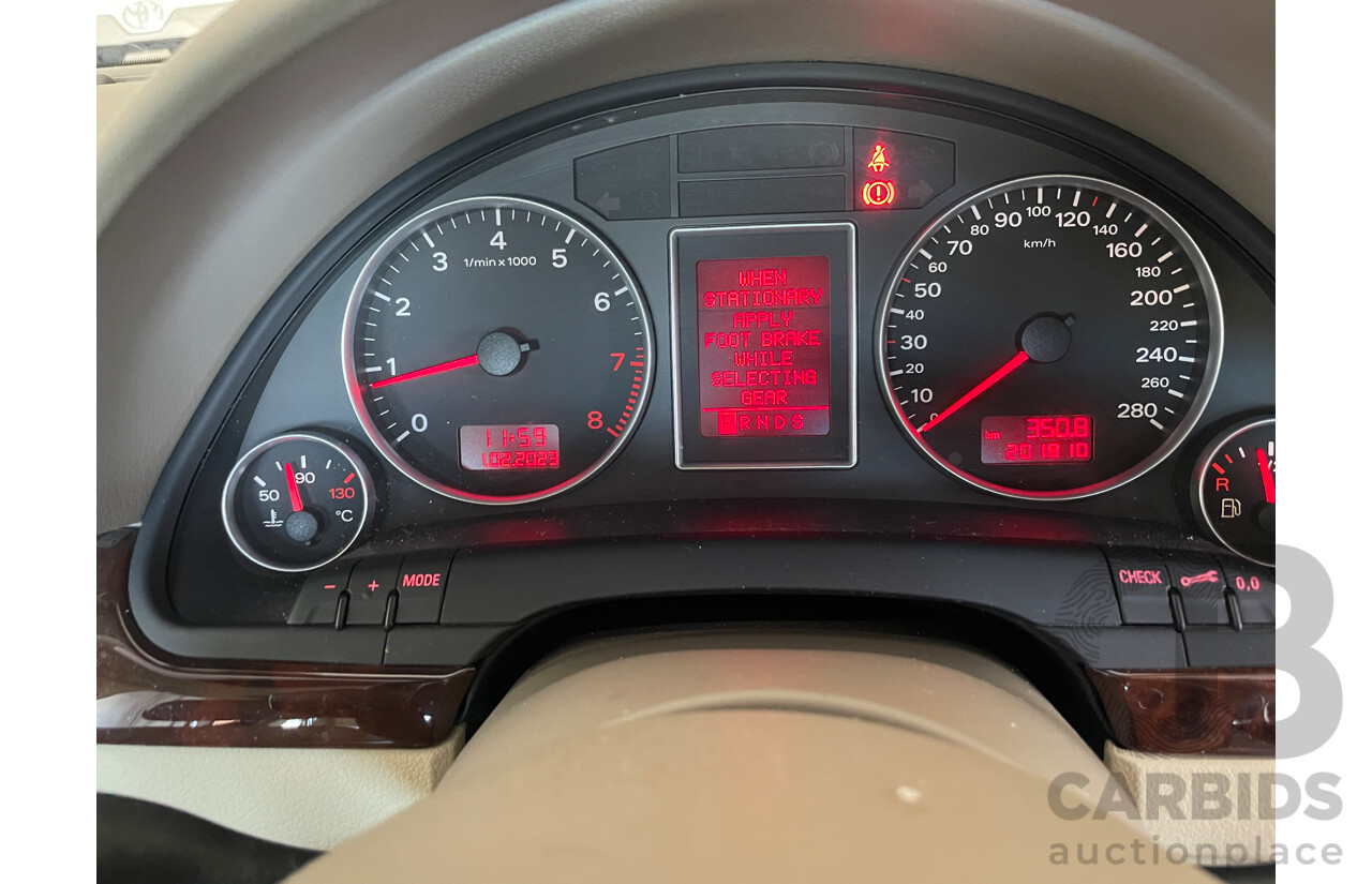 5/2007 Audi A4 2.0 TFSI B7 MY06 UPGRADE 4d Sedan Grey 2.0L