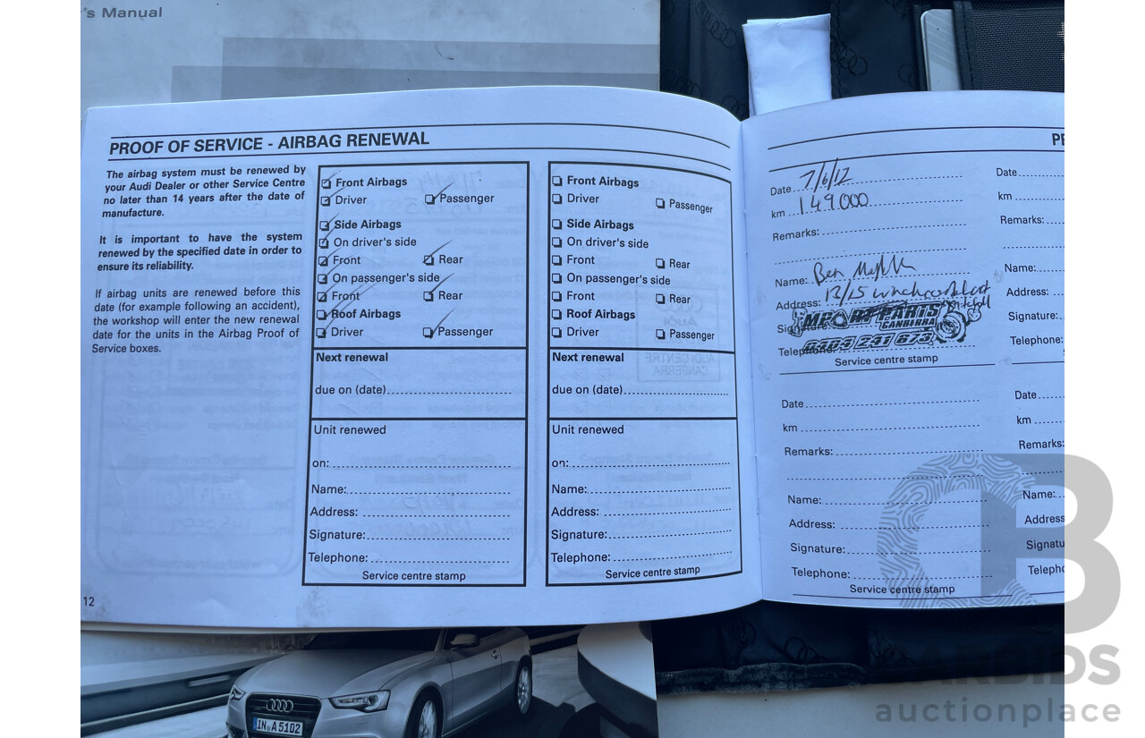 5/2007 Audi A4 2.0 TFSI B7 MY06 UPGRADE 4d Sedan Grey 2.0L
