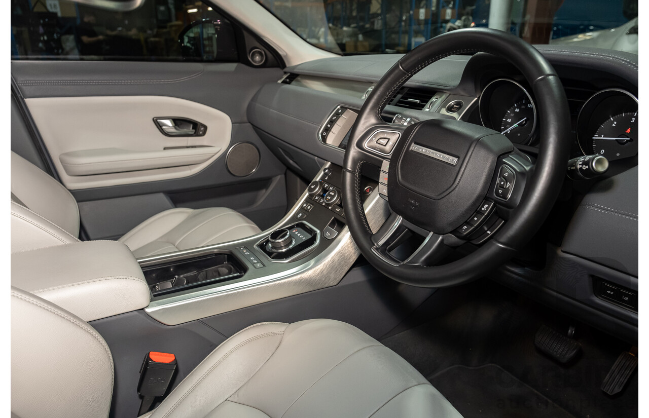 2/2017 Range Rover Evoque TD4 180 SE LV MY16 5d Wagon Blue 2.0L Turbo Diesel